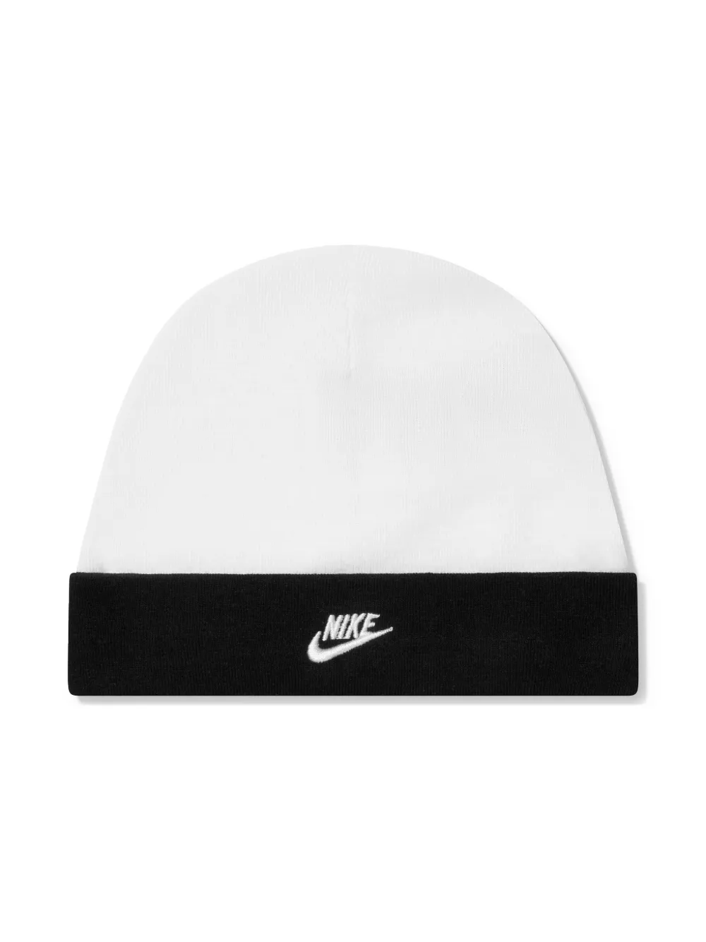 Nike Kids Futura romper muts en slofjes met logo Wit