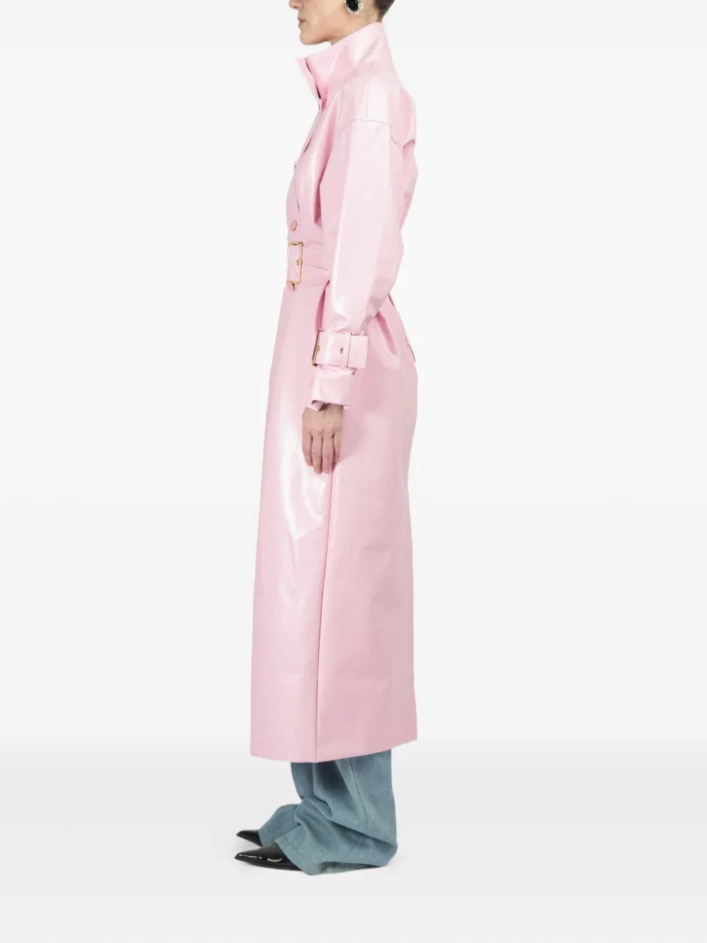 ROWEN ROSE BELTED TRENCH COAT