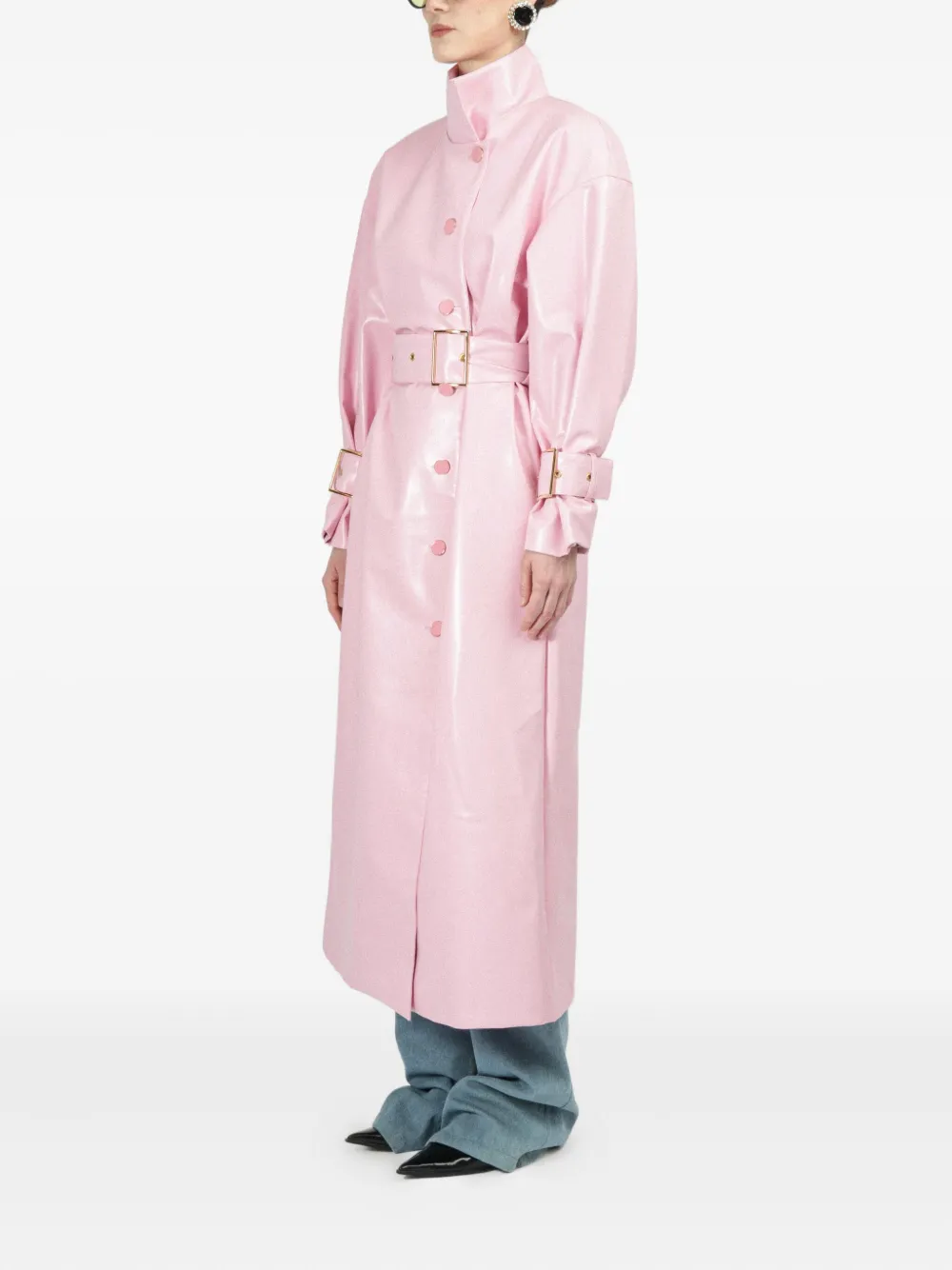 ROWEN ROSE BELTED TRENCH COAT