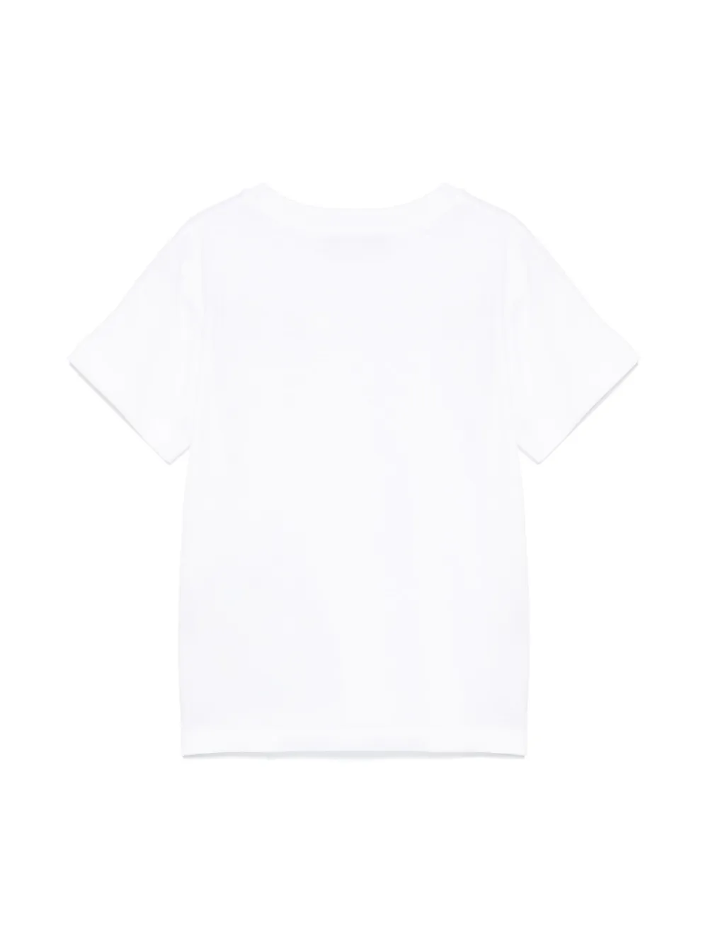 Balmain Kids T-shirt met logoprint - Wit