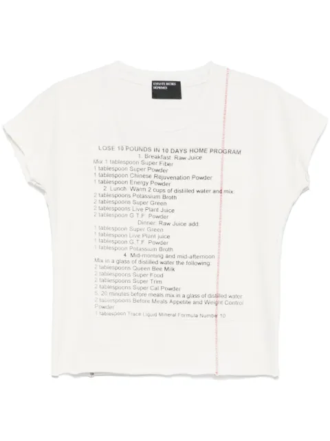 Enfants Riches Déprimés t-shirt à détail de patch
