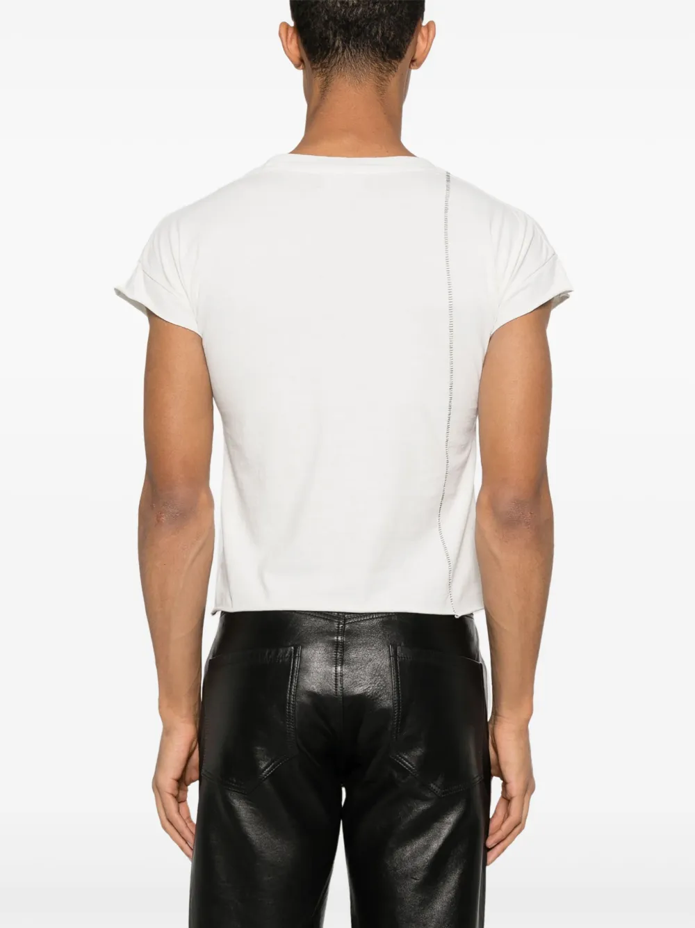 Enfants Riches Déprimés T-shirt met patchdetail Wit