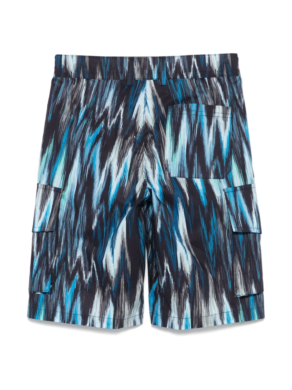 Missoni Kids striped shorts - Blauw