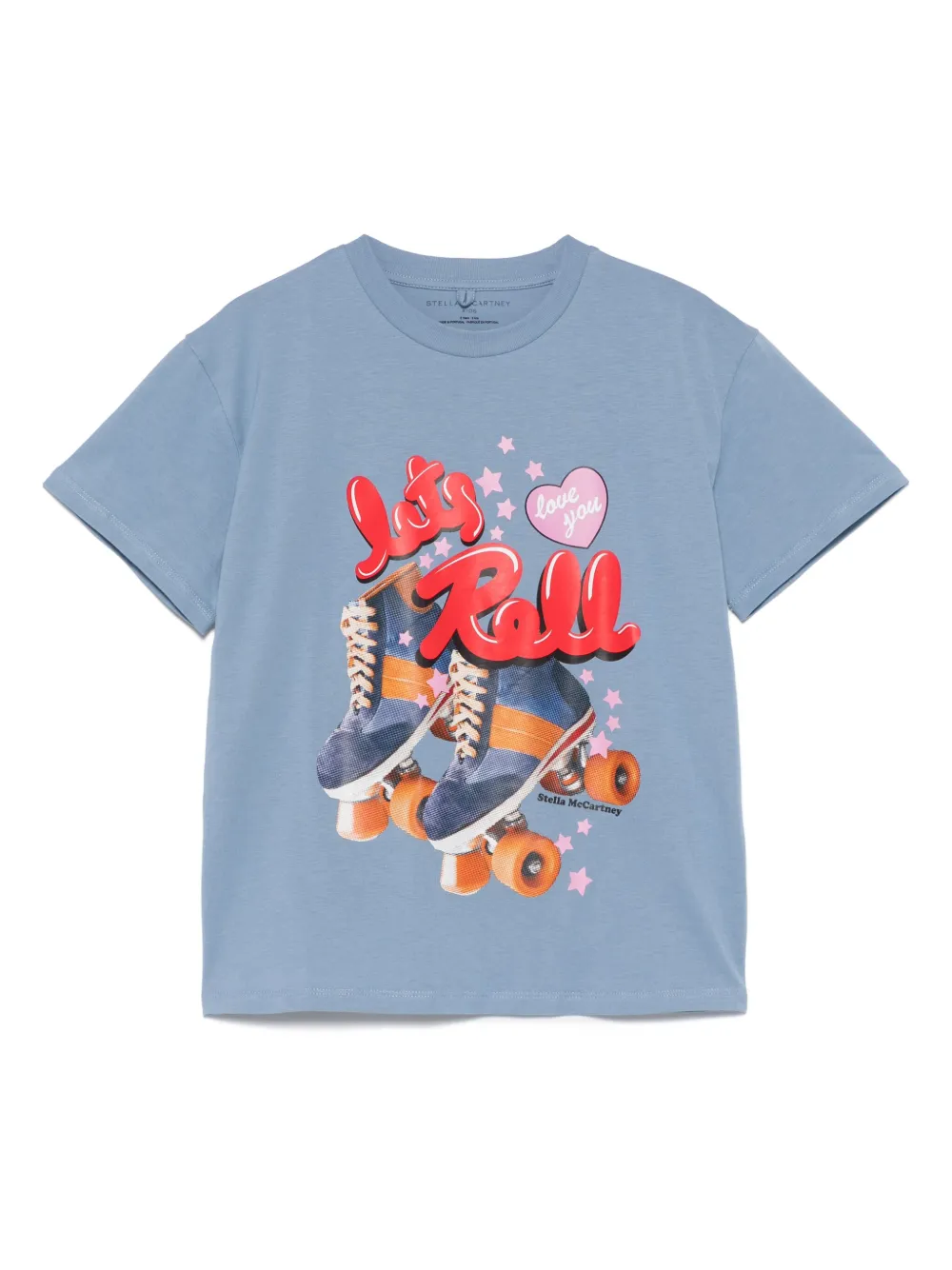 Stella McCartney Kids playera con estampado gráfico | azul | Image 1