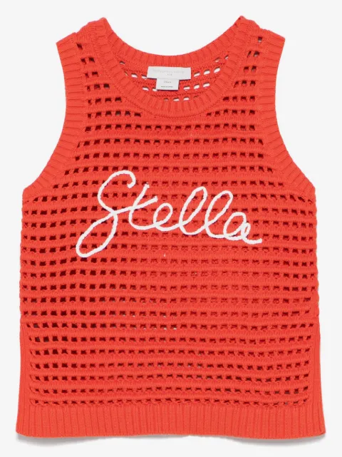Stella McCartney Kids open-knit top