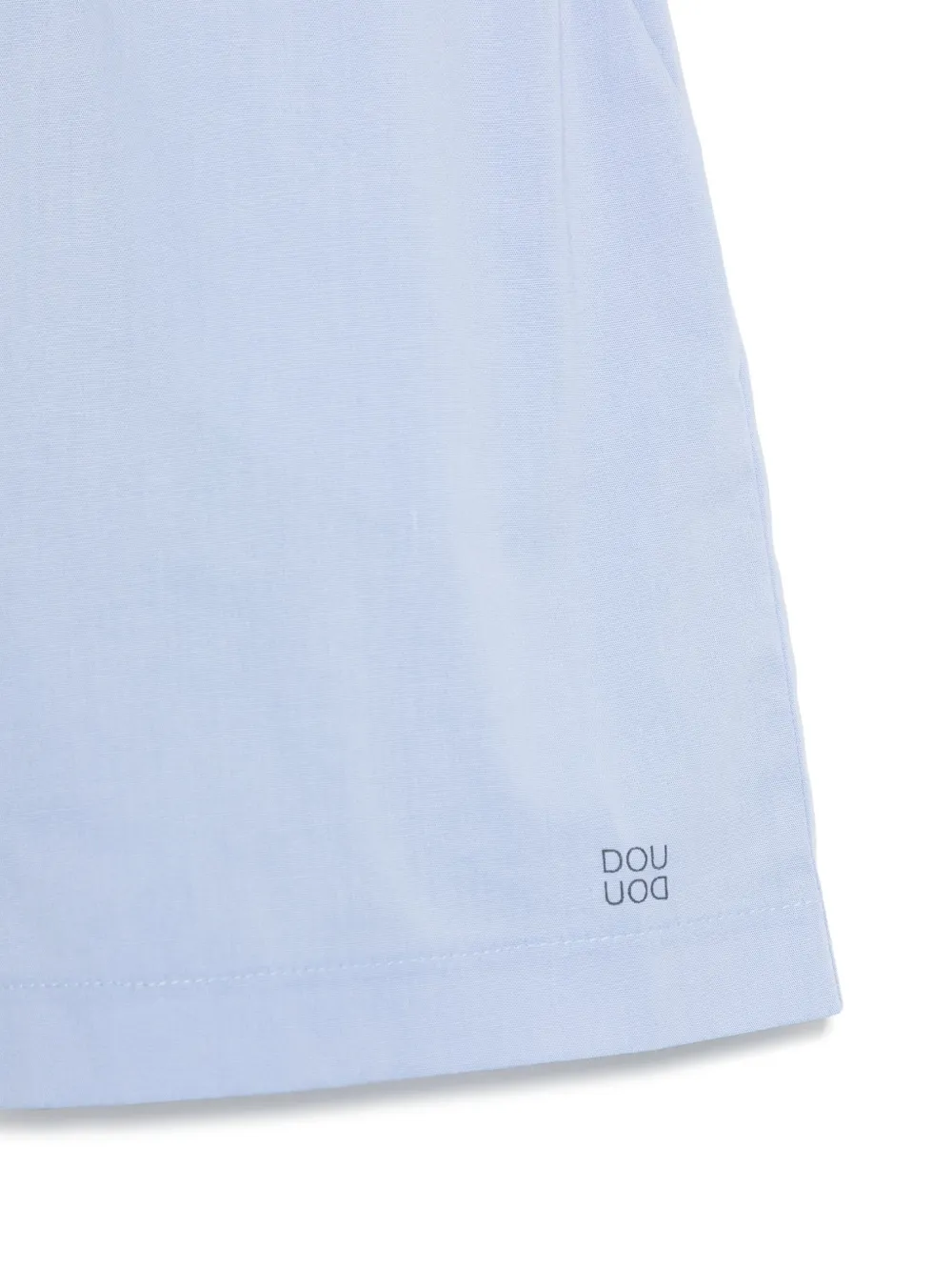 Douuod Kids Shorts met logoprint Blauw