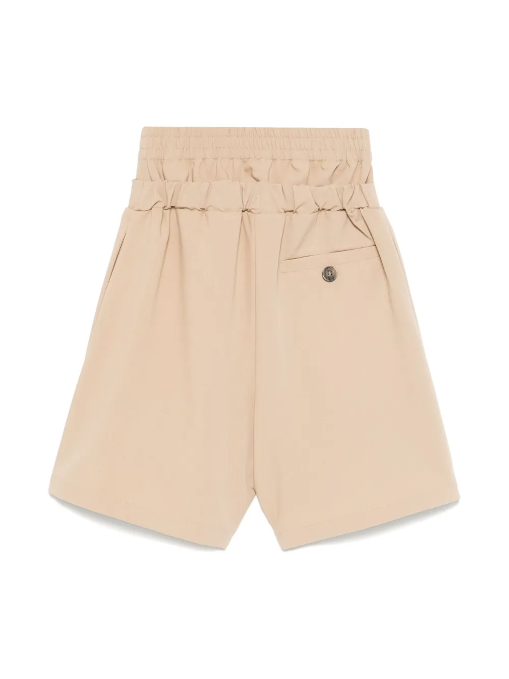 Douuod Kids layered shorts - Beige