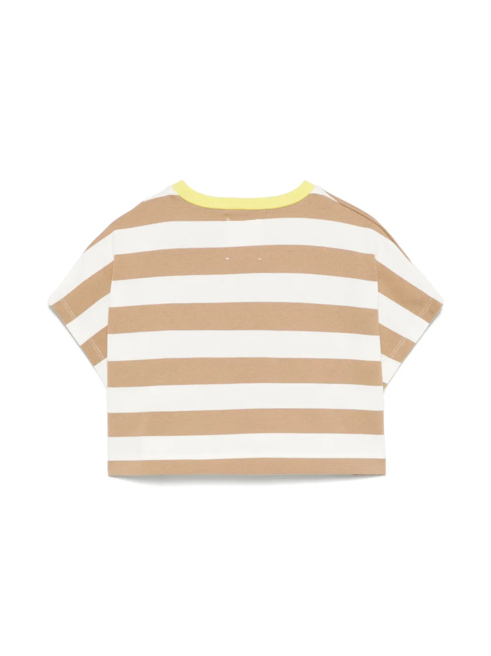 Douuod Kids striped T-shirt - Beige