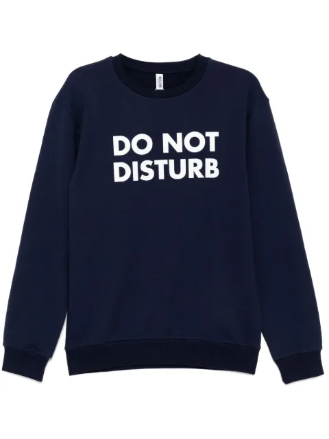 Moschino slogan print  sweatshirt