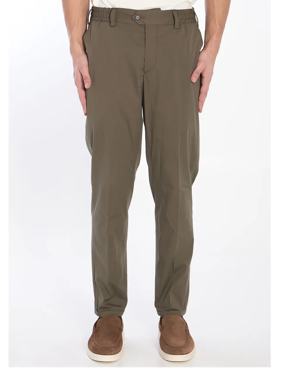 Pt Torino The Rebel Trousers In Green