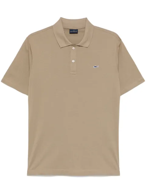 Paul & Shark piqué cotton polo shirt