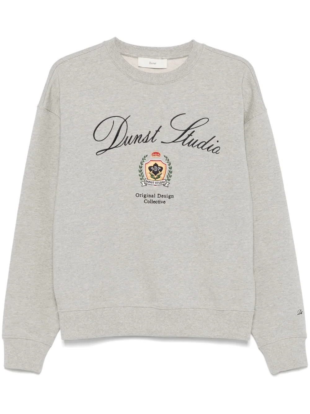 DUNST Moletom com logo bordado | Cinza | Image 1