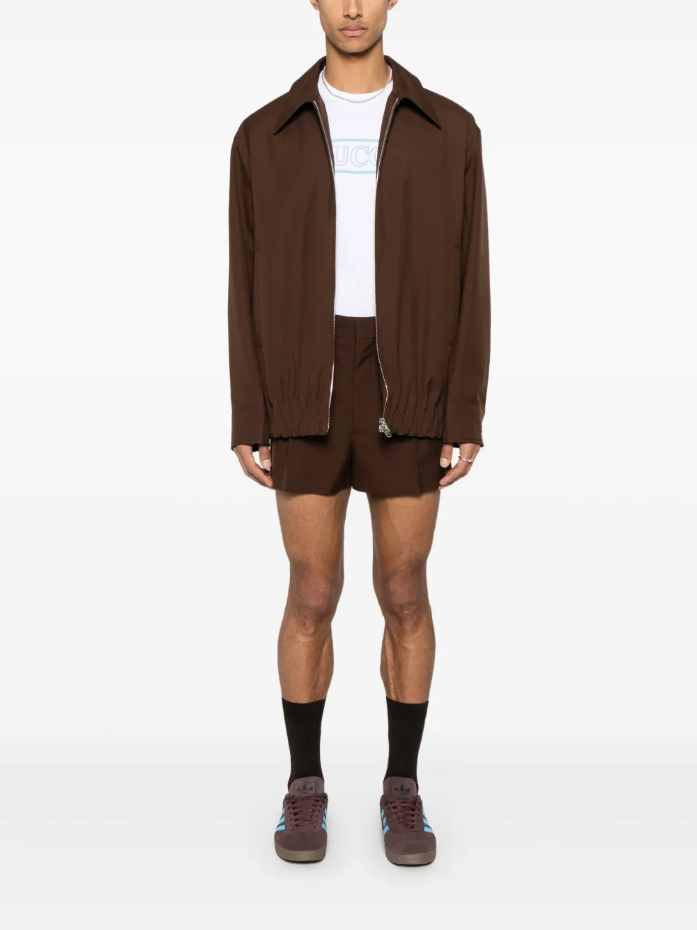 Gucci twill wool shorts | Tailored Shorts | Image 2