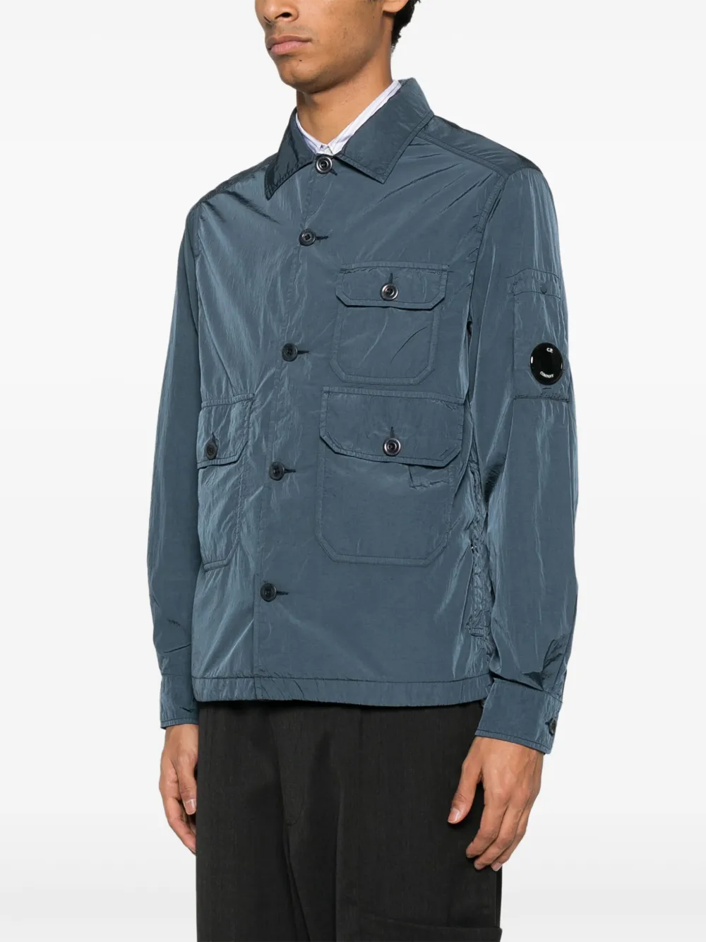 C.P. Company Chrome-R shirtjack Blauw