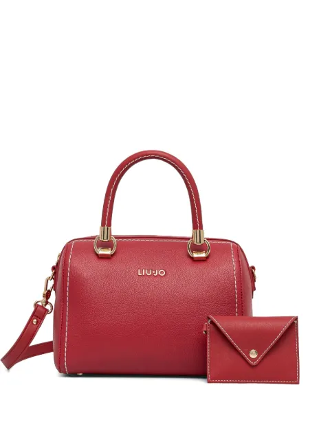 LIU JO logo-lettering tote bag 