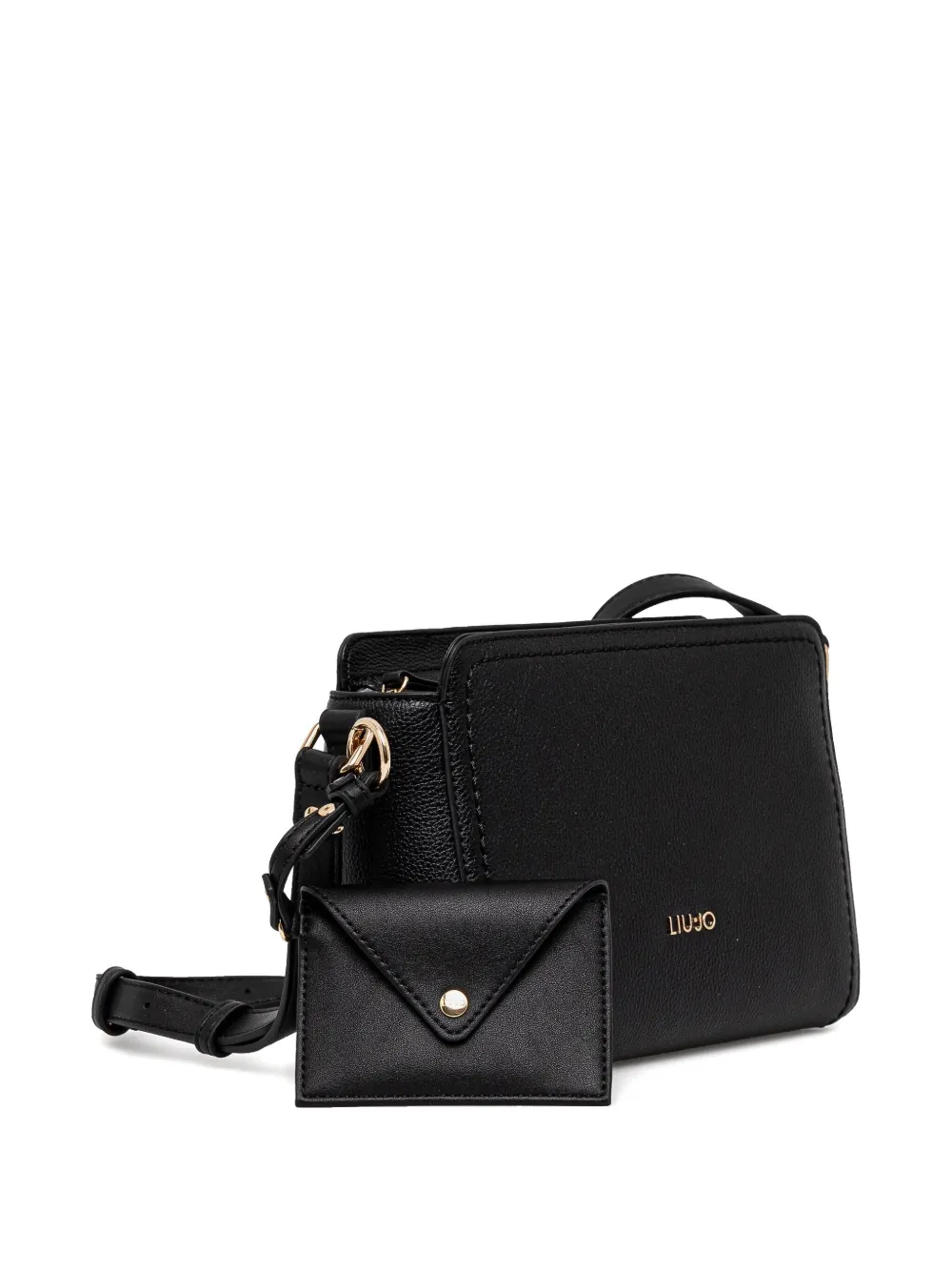 LIU JO Manhattan Crossbody Bag | Black | FARFETCH AM