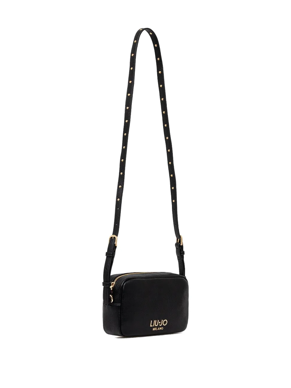 LIU JO logo-plaque crossbody bag - Zwart