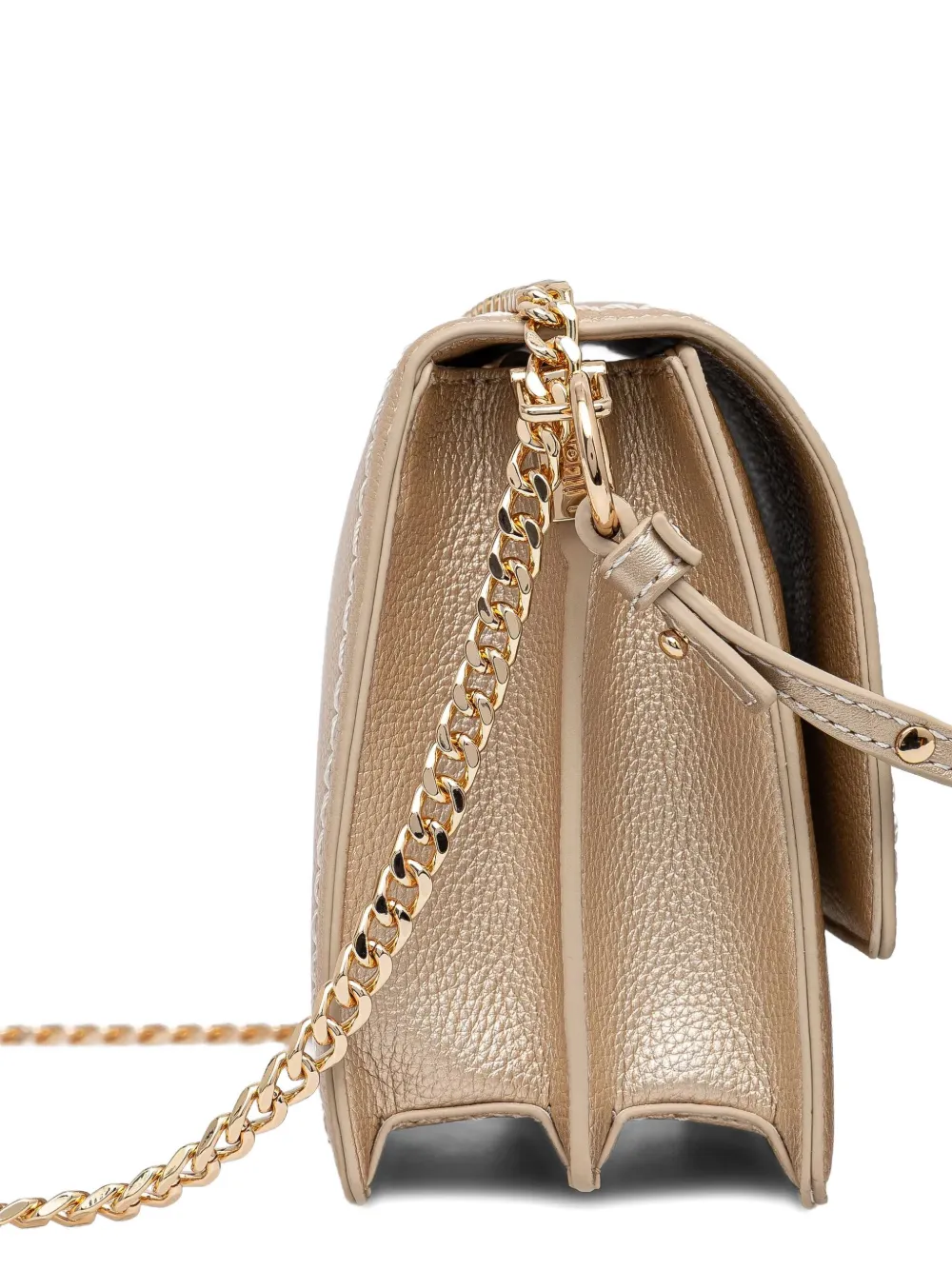 LIU JO Crossbodytas met logoplakkaat Goud