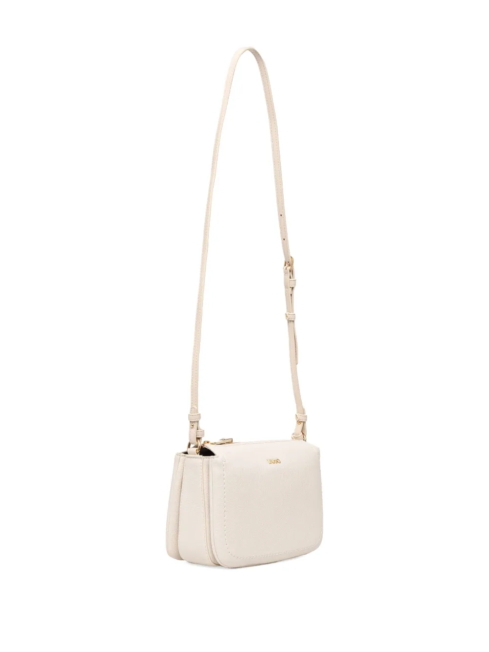 LIU JO logo-lettering cross body bag - Beige