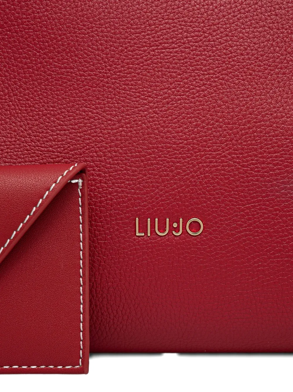 LIU JO Crossbodytas met logoplakkaat Rood