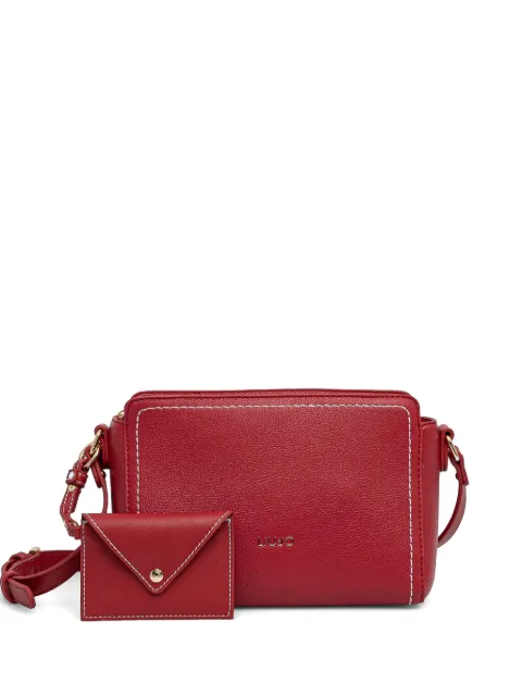 LIU JO bolsa crossbody con placa del logo