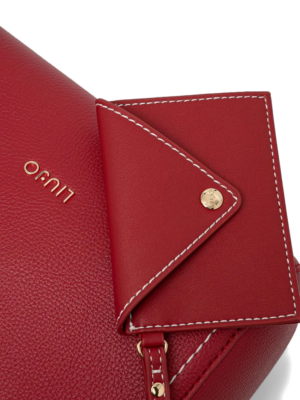 LIU JO Crossbodytas met logoplakkaat Rood