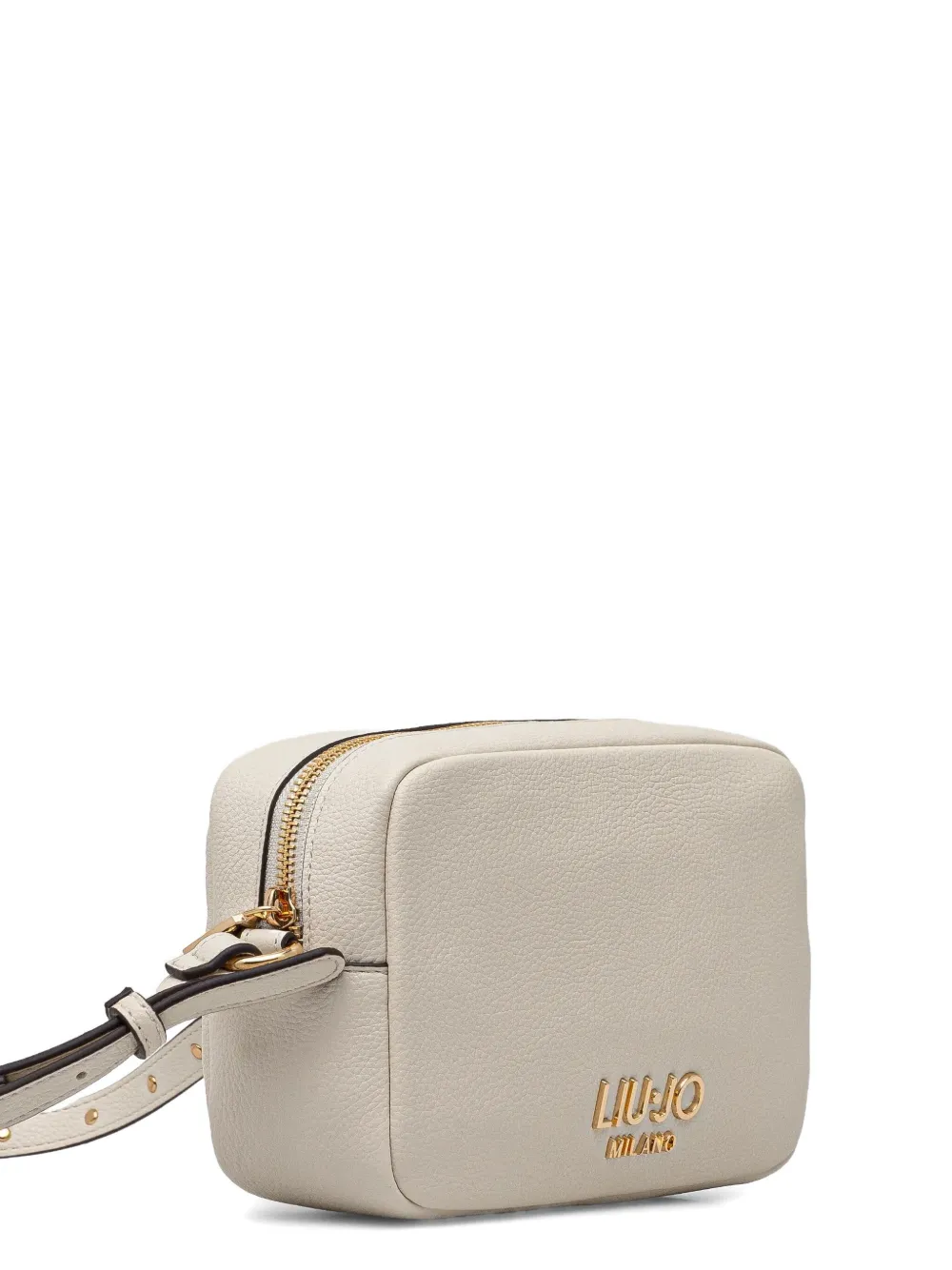 LIU JO Crossbodytas met logoplakkaat - Beige