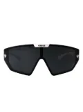 Versace Eyewear oversize-frame sunglasses - White