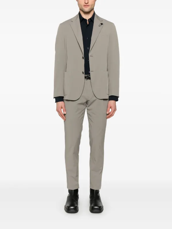 LARDINI グレー ビジネススーツ Lardini シングルスーツ | グレー | FARFETCH JP