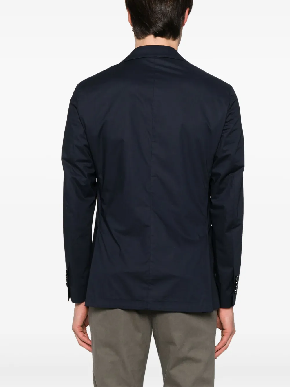 Lardini Blazer met enkele rij knopen Blauw