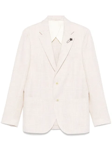Lardini checked blazer