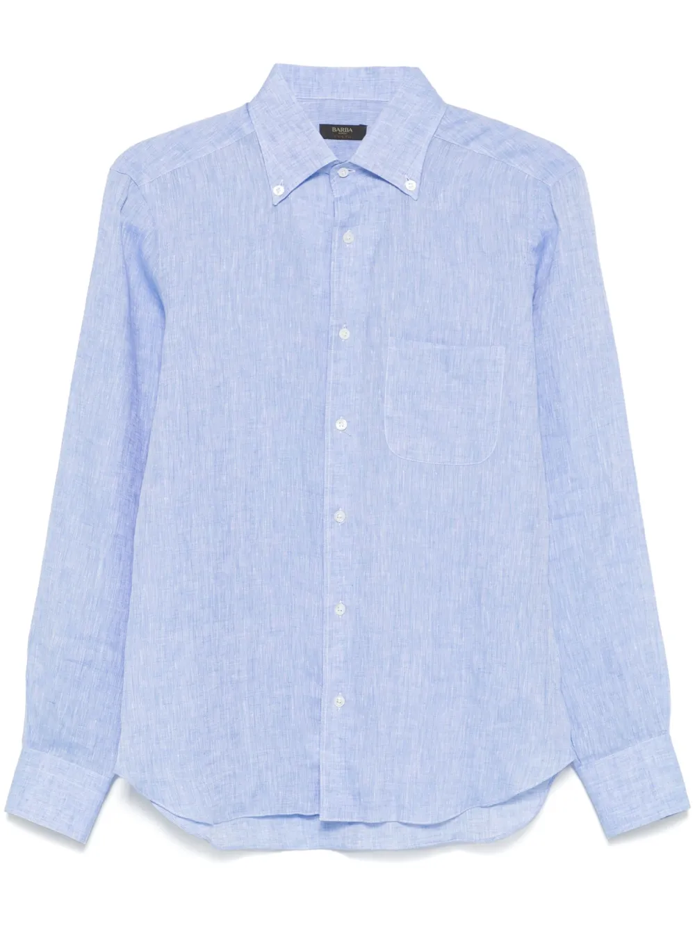 Barba camisa de lino | azul | Image 1