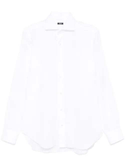 Barba chemise en lin - Blanc - Barba - Modalova