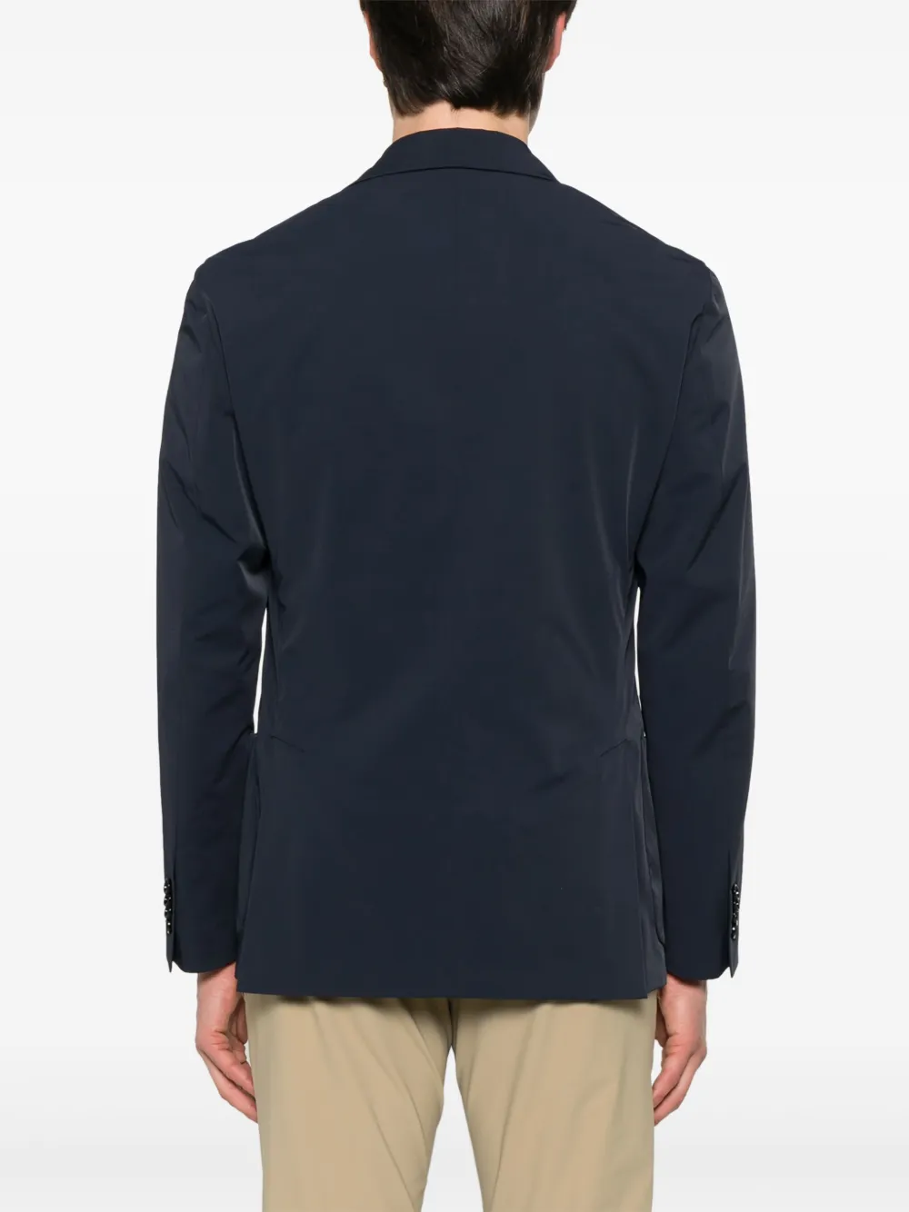 Lardini Blazer met enkele rij knopen Blauw