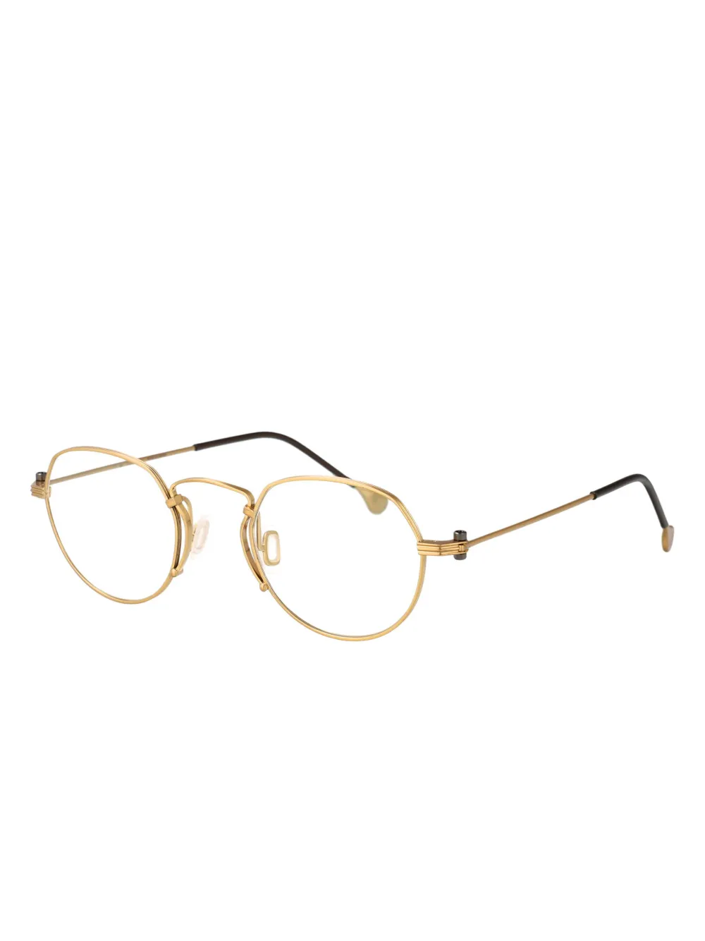 Yohji Yamamoto round-frame glasses - Zilver