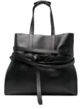 Moschino leather tote bag - Black