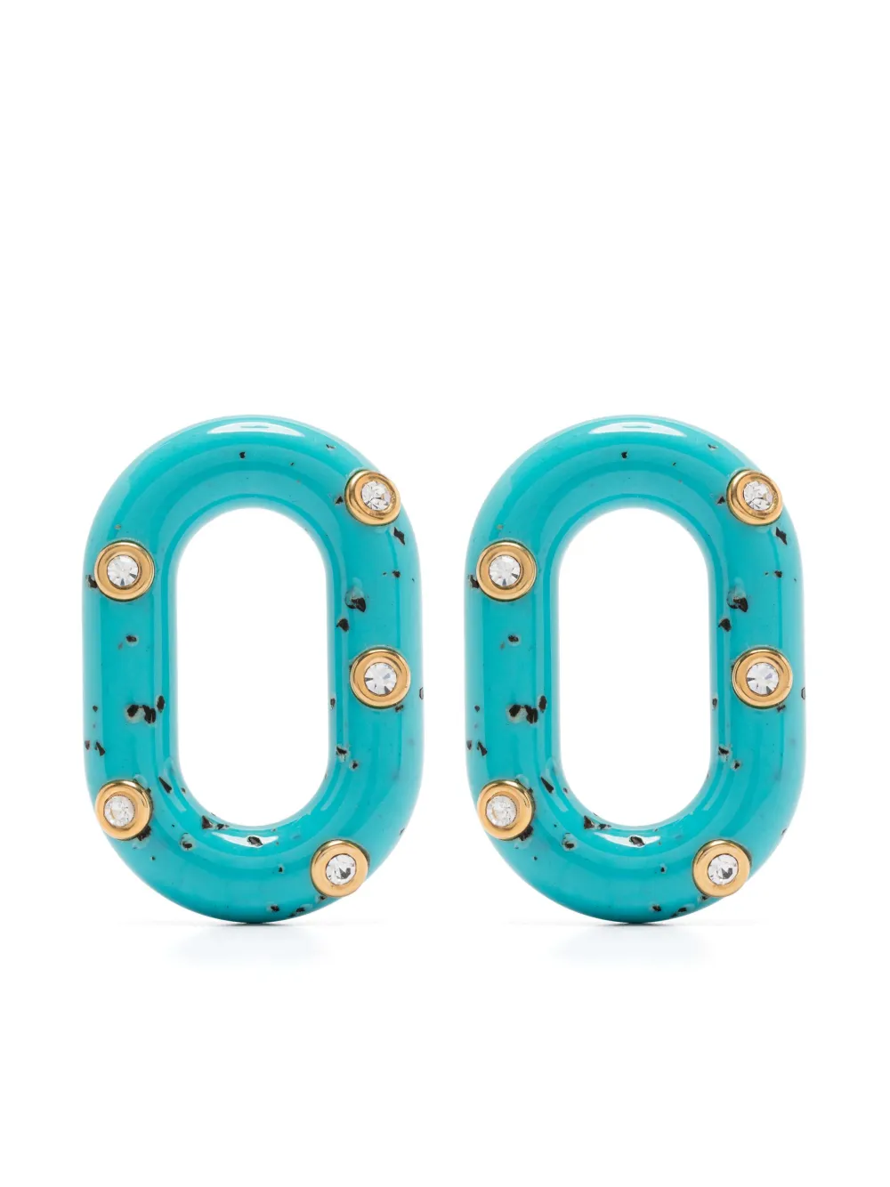 Rabanne aretes de Link XL | dorado | Image 1