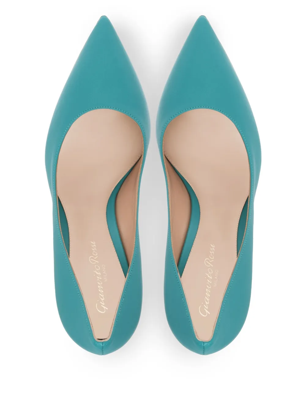 Gianvito Rossi Leren pumps - Blauw