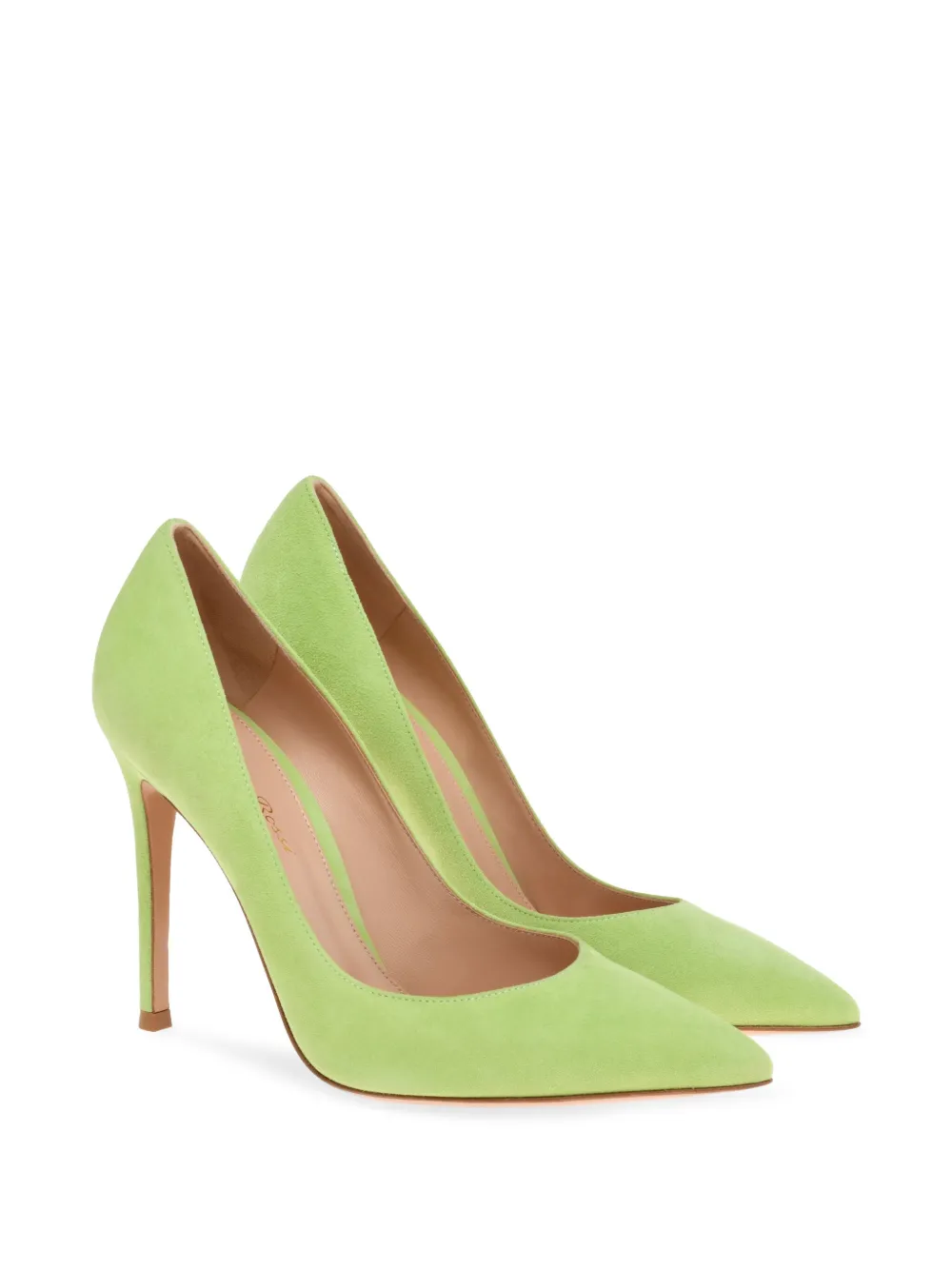 Gianvito Rossi 105mm leather pumps Green