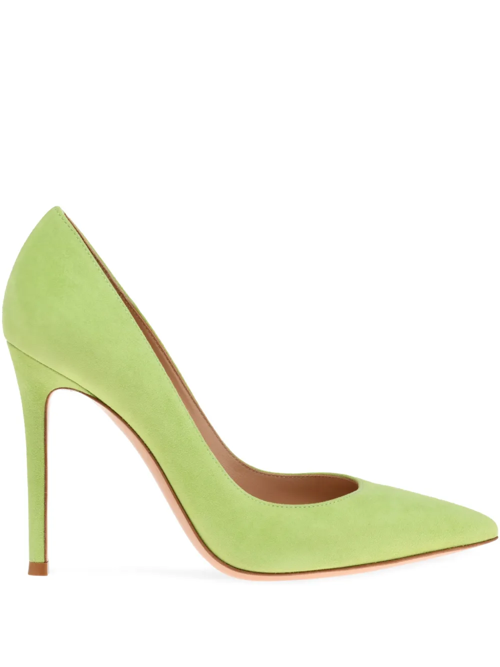 Gianvito Rossi Leren pumps Groen