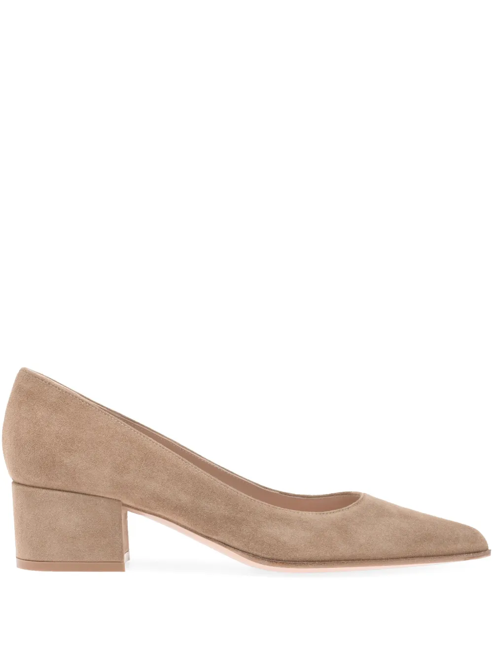 Gianvito Rossi 45 mm Piper pumps Beige