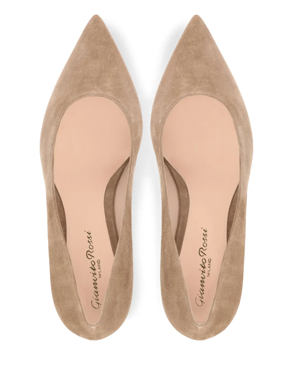 Gianvito Rossi 45 mm Piper pumps Beige