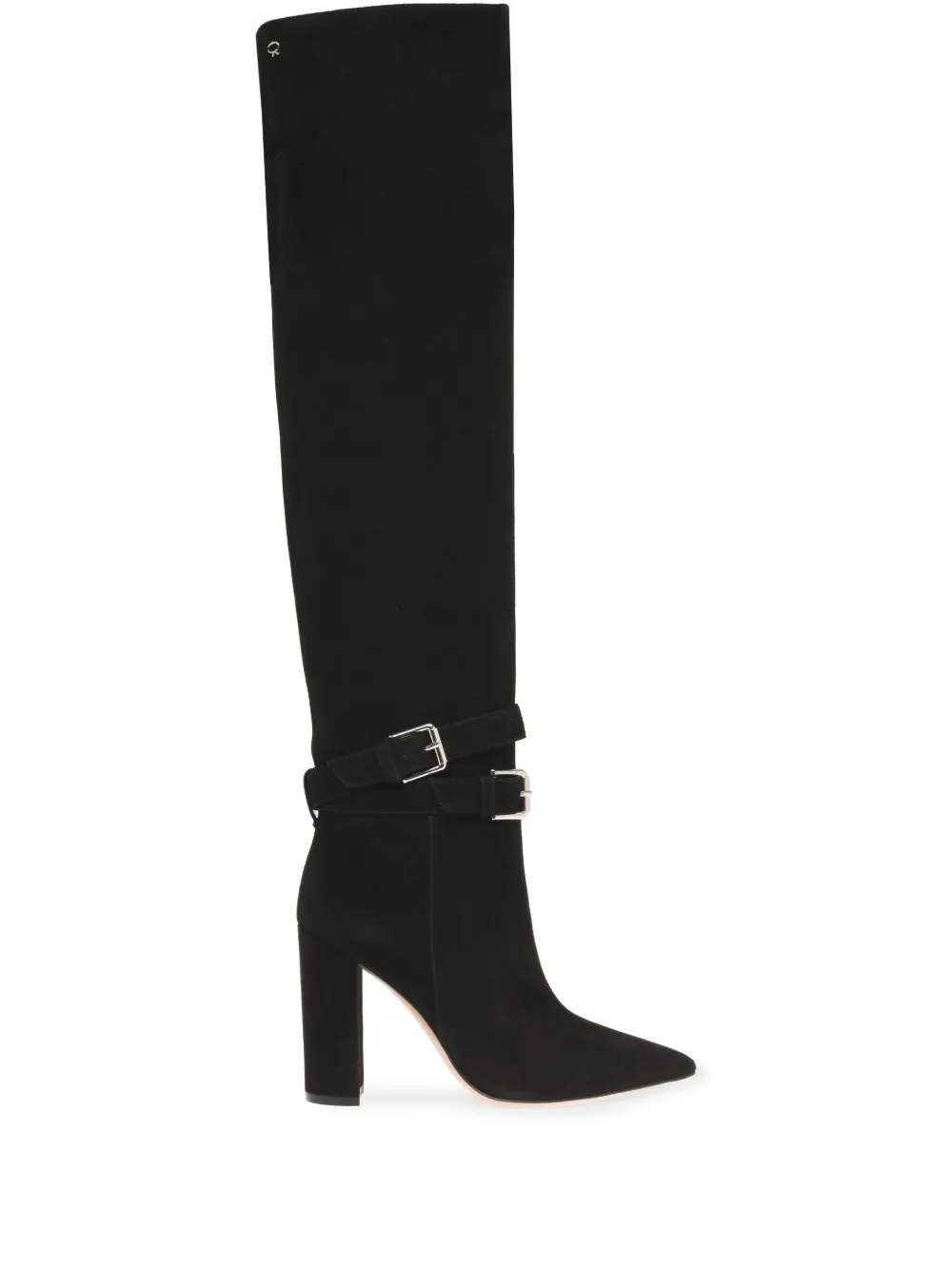 Gianvito Rossi leather boots Black