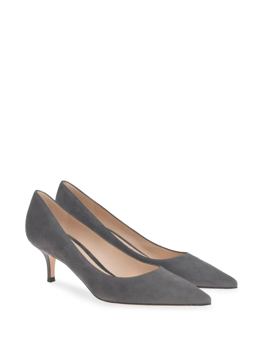 Gianvito Rossi Leren pumps - Grijs