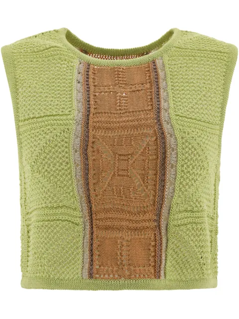 KAPITAL 7G knitted top