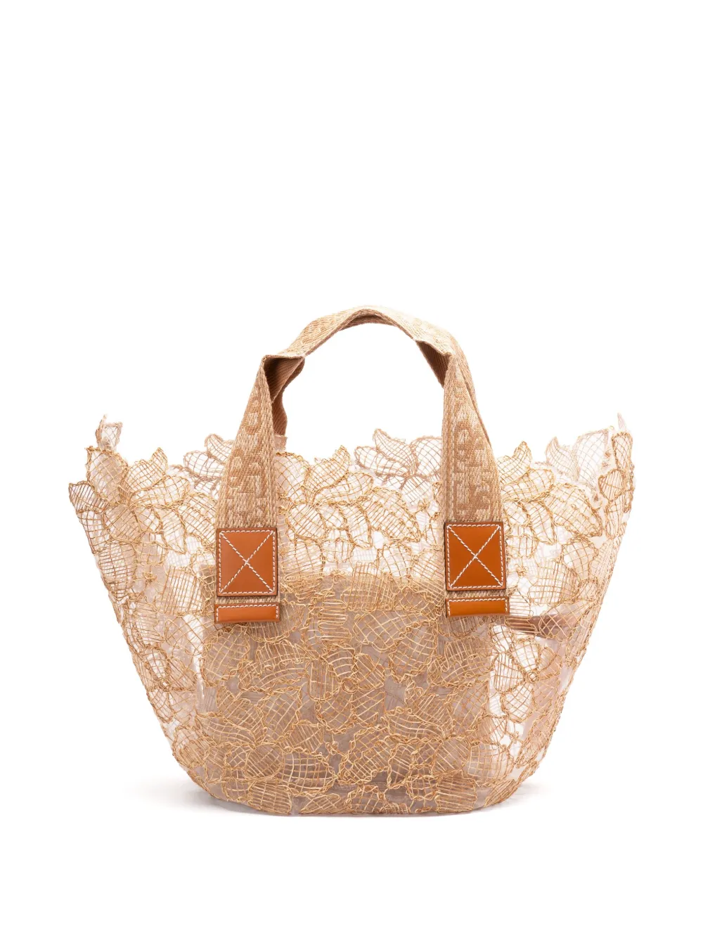 Ermanno Scervino woven tote bag - Beige