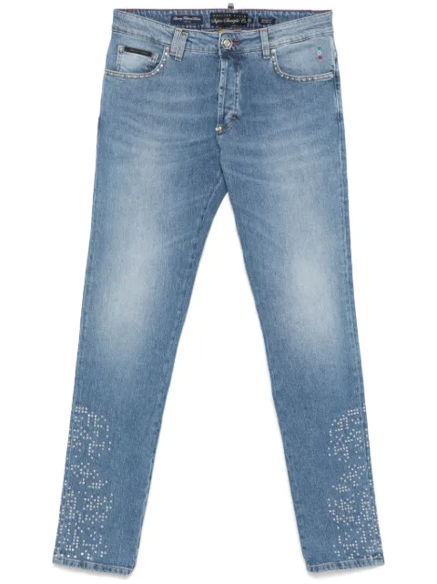 Philipp Plein stud-embellished jeans