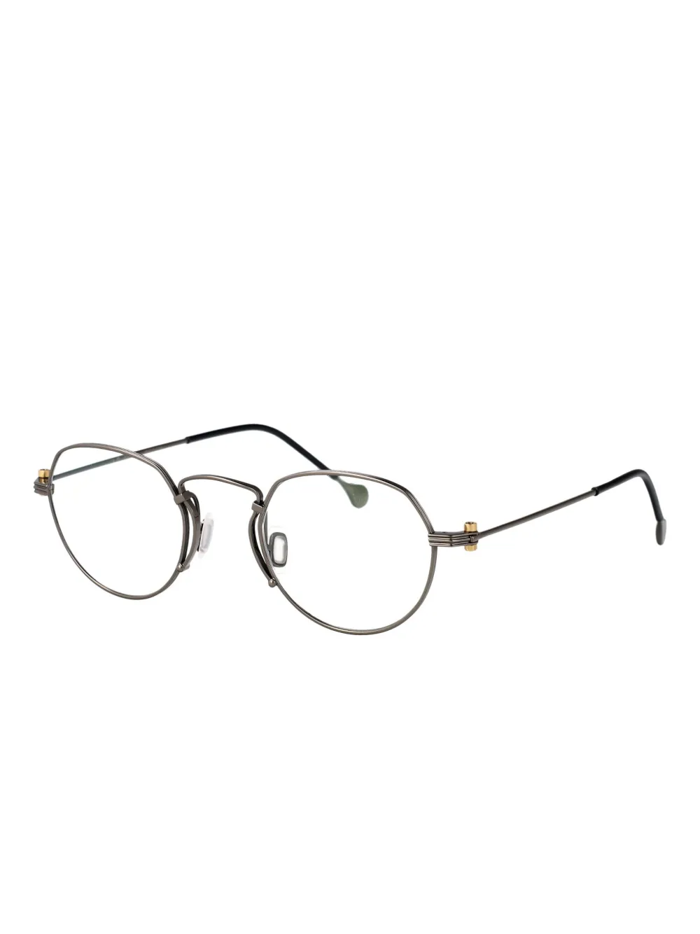 Yohji Yamamoto round-frame glasses - Zilver