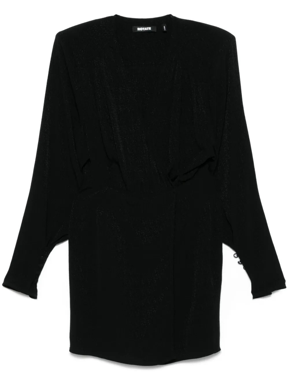 ROTATE BIRGER CHRISTENSEN Langärmeliges Minikleid | Schwarz | Image 1