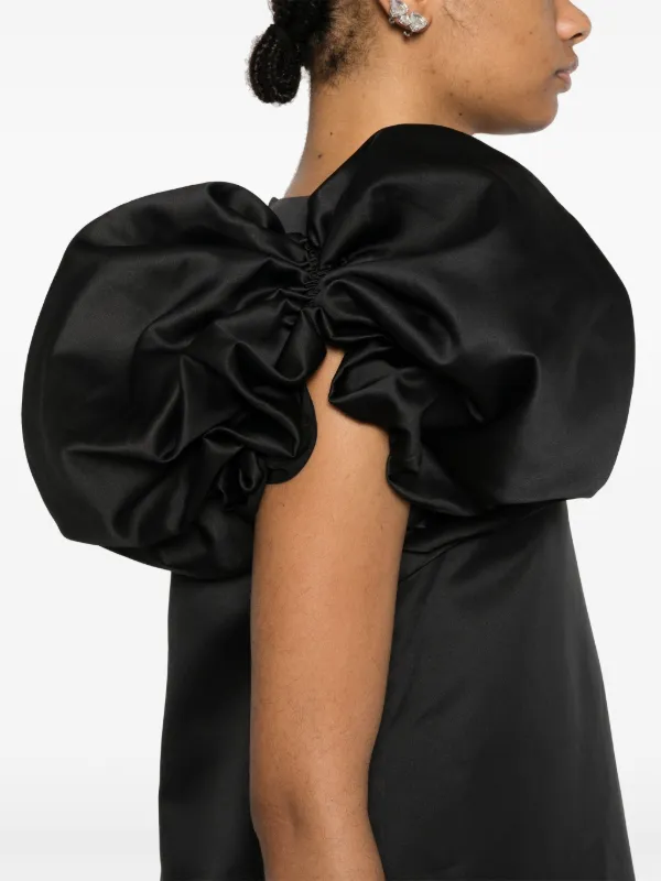 【新品未使用】ROTATE BIRGER CHRISTENSEN ミニドレス ROTATE BIRGER CHRISTENSEN ミニドレス | ブラック | FARFETCH JP